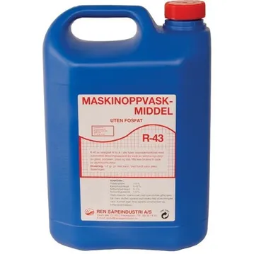 Maskinoppvask  R-43  5 ltr    3x5/krt    E