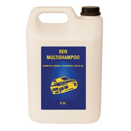 Ren Multishampoo Bil 5Liter M
