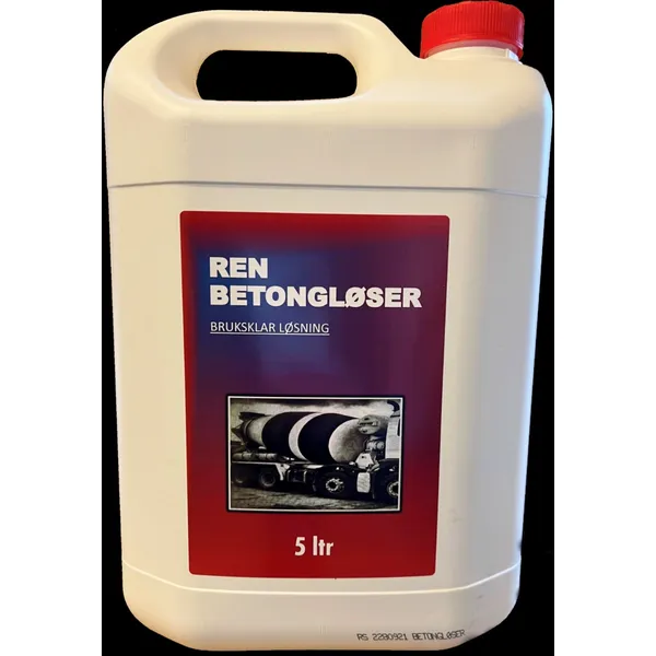Ren Betongløser 5Liter 3stk / krt