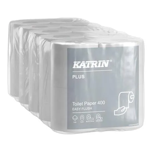 Katrin plus toa 400 easy flush 50m/rll 20stk/krt 82506