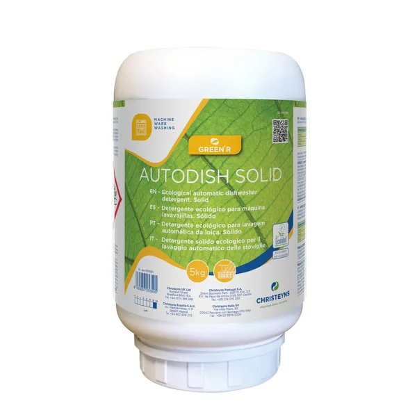 Christeyns Green R Autodish Solid 2 x 5 ltr/krt  SA0117070