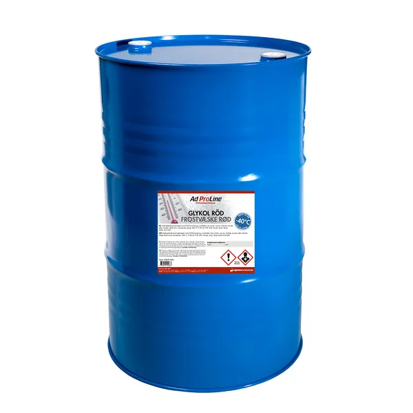 Frostvæske Rød 210L FB ferdigblandet 50% -40°C 312210