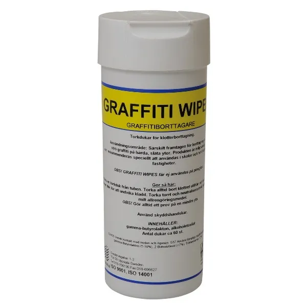 AGS Graffiti wipes 221 60stk/pak 503996000 D