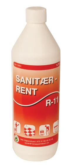 Sanitær-rent  R-11   1 ltr   12x1/krt               E
