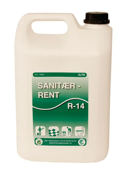 Sanitær-rent  R-14   5 ltr   3x5/krt               E