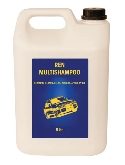 Ren Multishampoo Bil 5Liter M