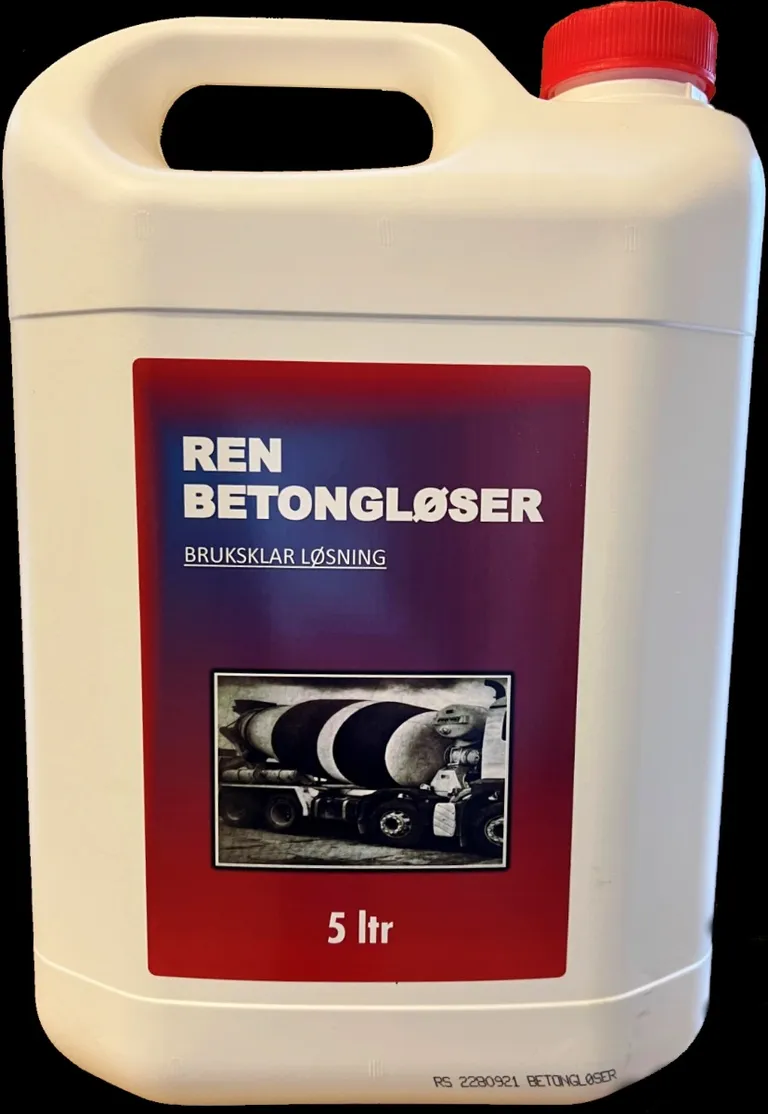 Ren Betongløser 5Liter 3stk / krt