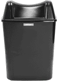 Katrin Lady Hygiene bøtte 8Liter sort 92223