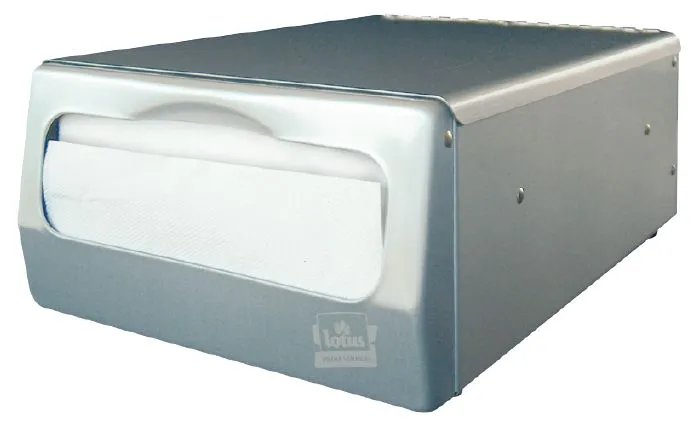 Dispenser novafold til disp.servietter grå/met. 122022