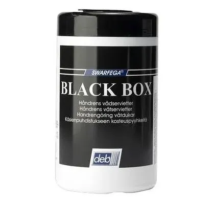 Deb Swarfega Black Box renseservietter 50ark/boks 6471