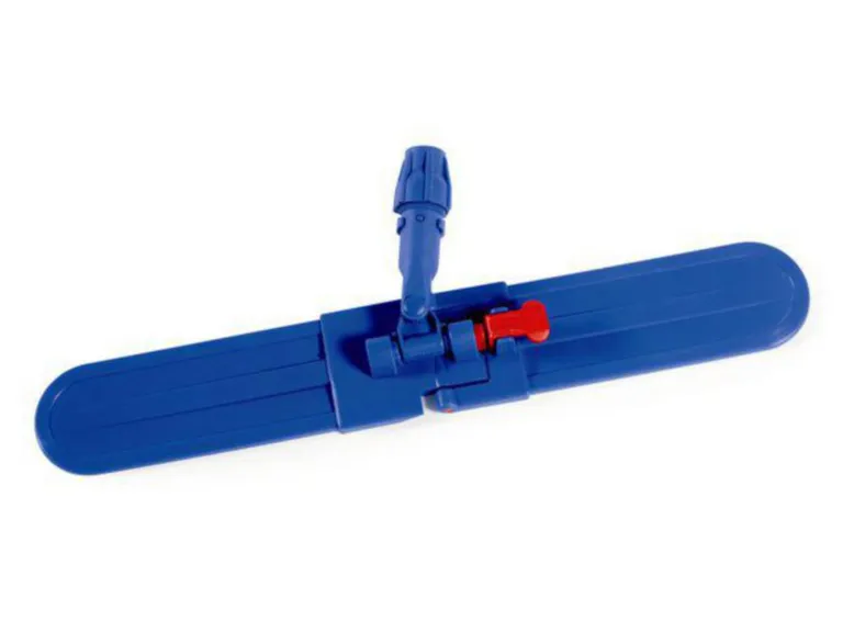 Moppestativ m/fotpedal blå plast 60cm 02301350