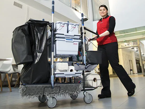 MULTISTEEL RENGJØRINGSVOGN PLUS 158074