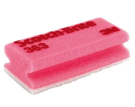 Kombisvamp 363 hvit/rosa 10stk/pk