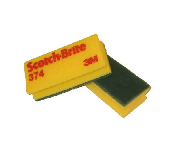 Kombisvamp 374 gul/grønn 10stk/pk