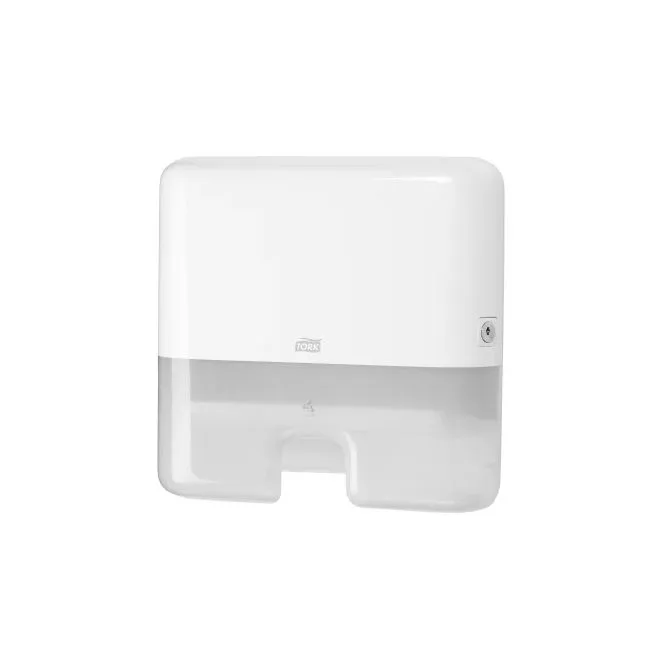 Tork Håndtørkedispenser H2 for falset papir hvit 552000 I