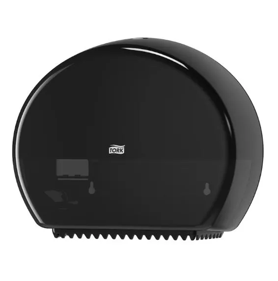 Toalettdispenser T2 Mini Jumbo Rull Sort 555008 I