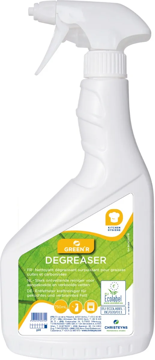 Christeyns Green R Degreaser 750ml 6stk/krt SA0064310
