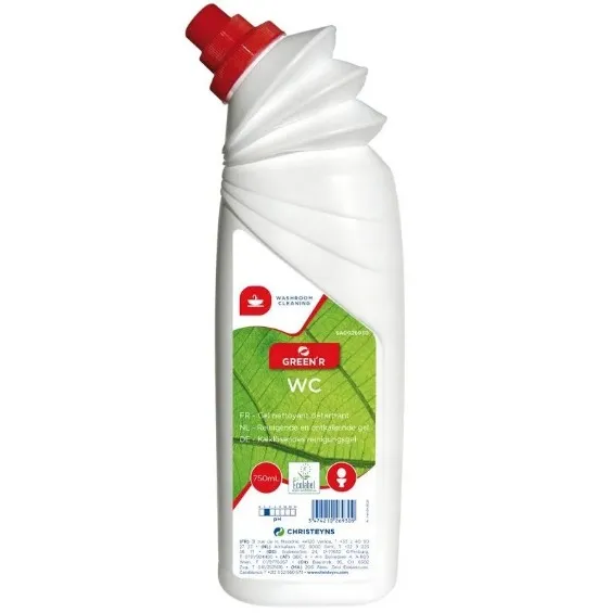 Christeyns toalettrens Green`R WC 750ml 10stk/krt (ren wc)