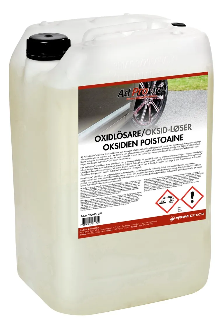 Oxid-løser AdProLine for felg m.m 25Liter 590025