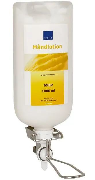Abena Håndkrem u farge og parfyme 1000ml 6 stk/krt  6932