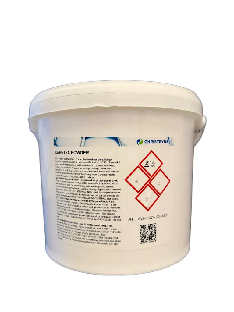 Christeyns Vaskepulver 7kg spann (erstatter R-19)
